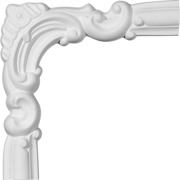 Ekena Millwork Panel Moulding Corner, High Density Urethane, 8-1/4 in H, 8-1/4 in W PML08X08AS - main